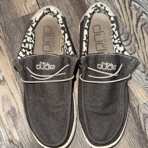 Hey Dude Gray Casual Slip-On Shoes
